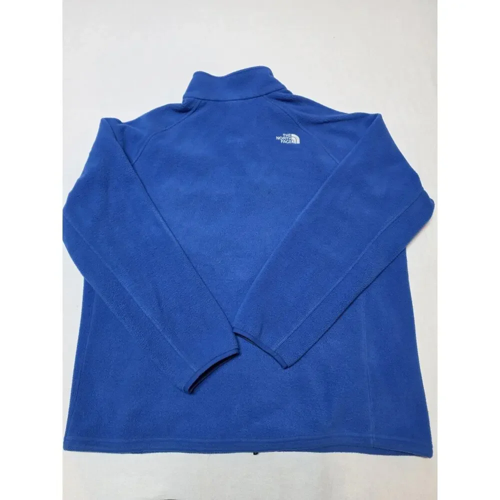the north face jacket men Size Xxl Blue Fleece Jacket Blue